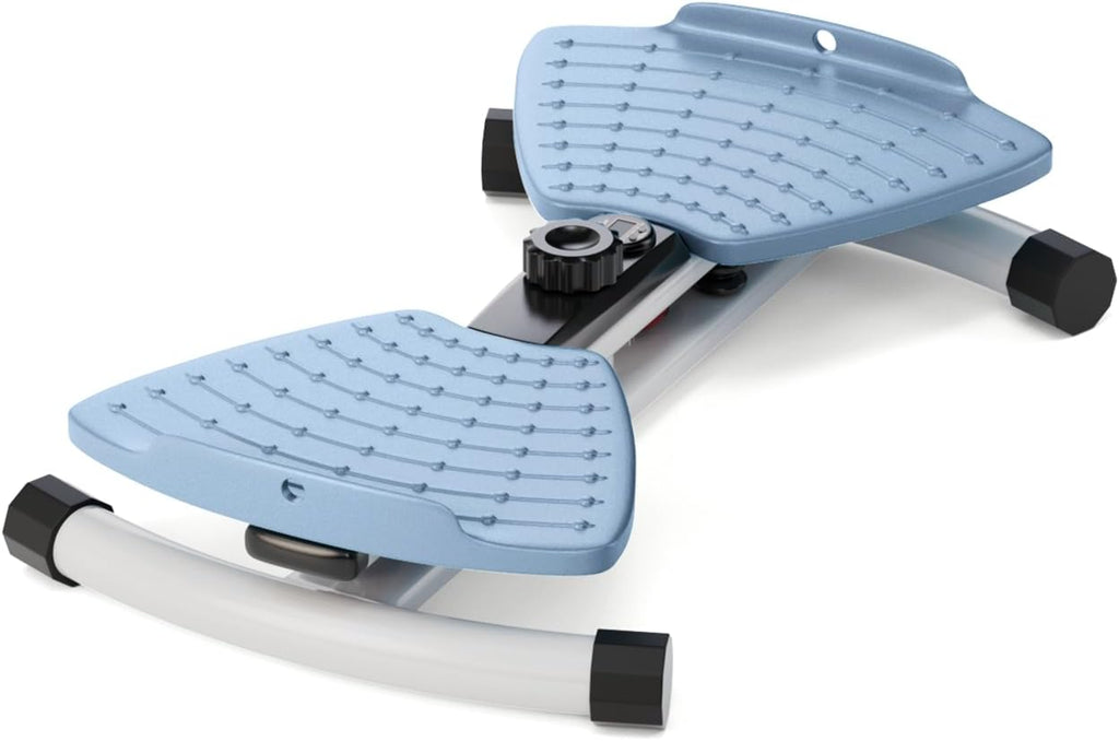 Waist Twister Machine Exercise, Ab Twist Board with Smart LED Digital Counter, Supports 300 lbs, Noiseless, Anti-Slip, Compact Portable for Home Gym Workout Equipment