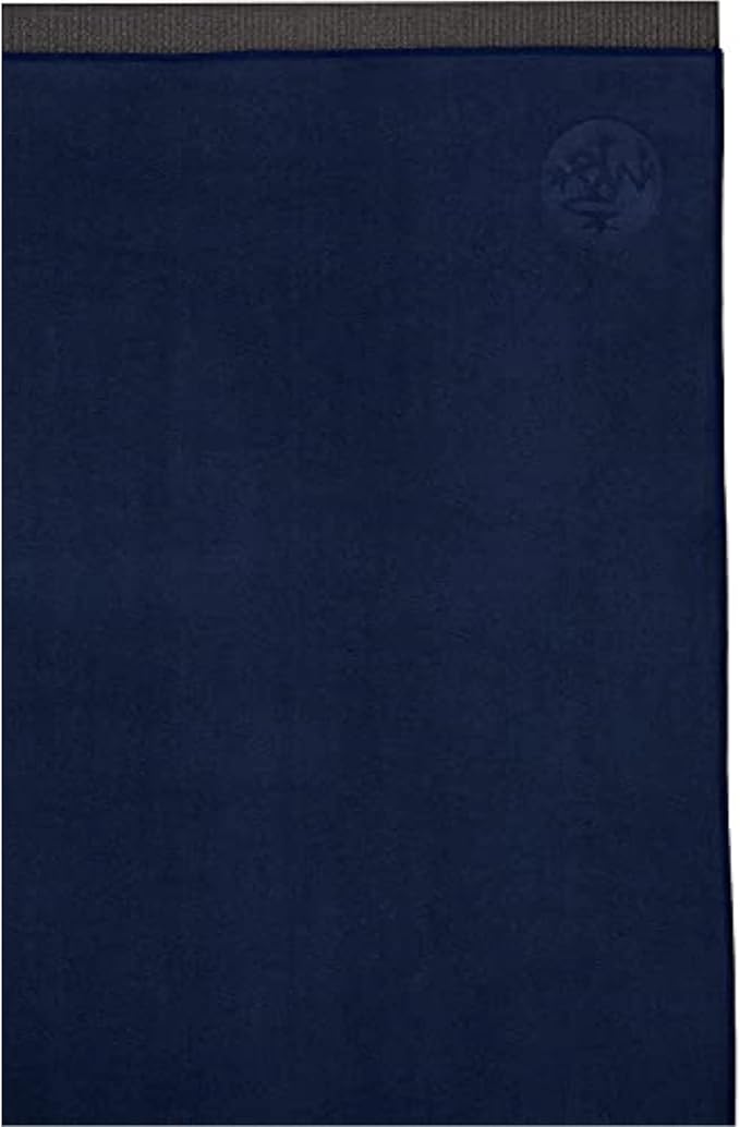 Manduka eQua Hot Yoga Mat Towel - 72" Instant Moisture Activated Grip Ultra Soft Microfiber Quick Dry, Daily Use Ready Lightweight, Travel Friendly Mat Layer 72 x 26.5 inches