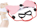 Waist Twisting Disc，ab Twister Machine，Massage Waist Twisting Board with Pull Rope，Waist Twisting Fitness Tool Standing，for Waist Twister Disk for Women Belly Fat