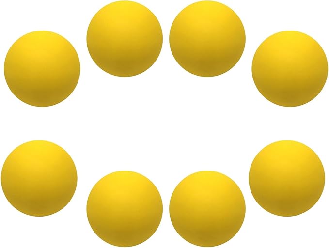 8 Pieces Bounce Reaction Balls Rubber Wall Balls Funny Small Accessories Elastic Reaction Training Balls for Indoor Outdoor
