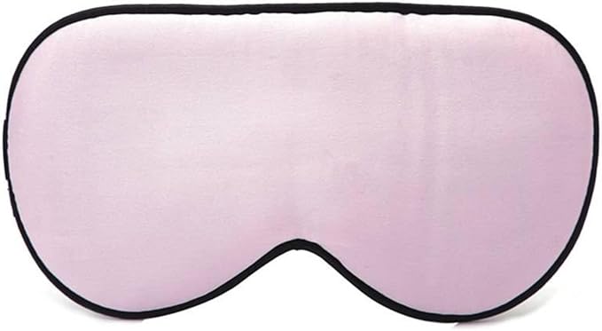 Double-Sided Silk Blackout Sleep Black Eye Shield