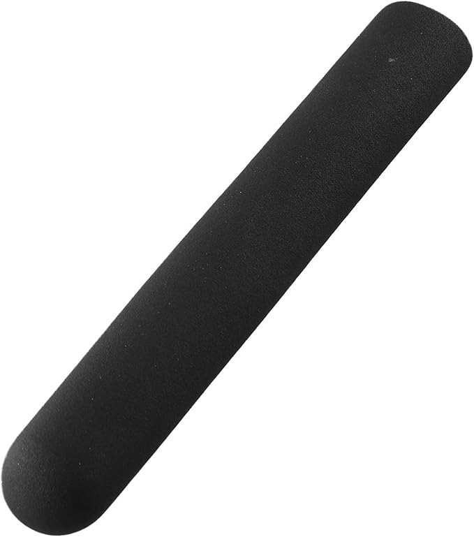 Rowing Machine Handle Grips Replacement Non-Slip Plastic Exercise Equipment Handle Cover Sweat Resistant Fitness Accessory For Home Gym Training Black Gray 28Mm Diameter(black)