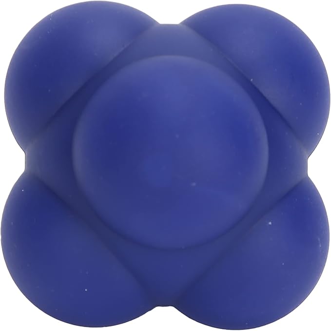 Silicone Bounce Reaction Ball HighDensity Portable Reflex Training Ball for HandEye Coordination Speed Exercise Sports Training Rehabilitation Size 7cm