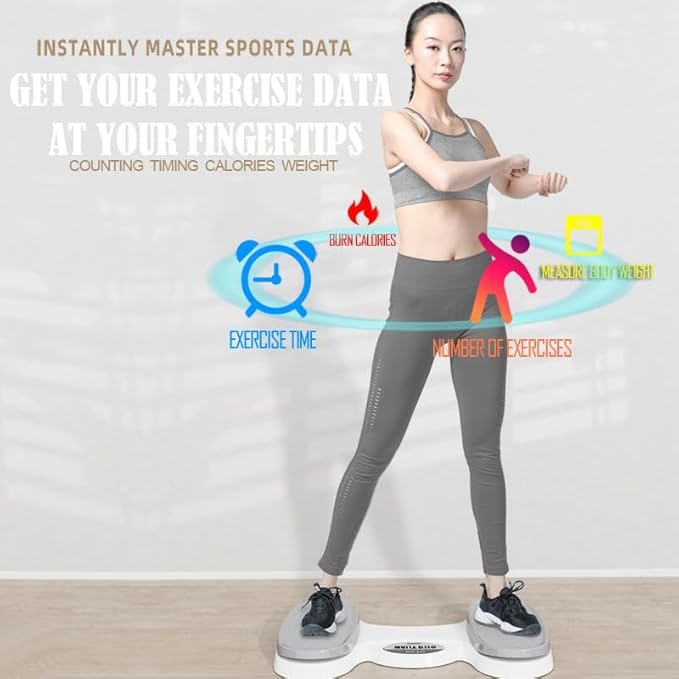 Waist Twister Disc Exercise, Ab Twist Board, Abs Workout for Slim Waist and Core Ab Exercise, Noiseless Home Gym Equipment for Women Men