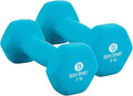 Body Sport Neoprene Dumbbell Weight - Latex-Free, Strength Training Equipment for Home Fitness & Gym Workouts