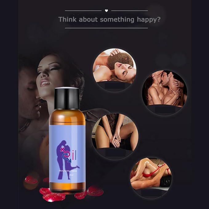 Botanical Massage Oil, Pheromones Massage Oil for Him/Her Lover, Increase Sexual Desire Private Part Penis Spa, Delay Time Performance Boost Strength (2)