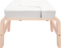 Yoga Headstand Stool, Solid Wood Yoga Inversion Bench with Detachable T-Shaped Block, Meditation Benches with Sponge Seat, for Yoga, Waist, Leg Exercises