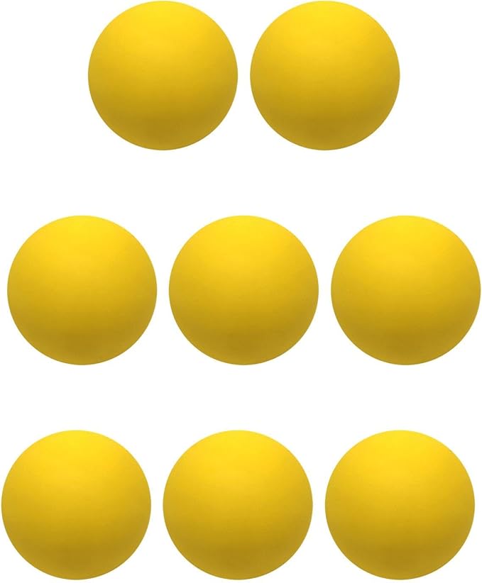 8 Pieces Bounce Reaction Balls Rubber Wall Balls Funny Small Accessories Elastic Reaction Training Balls for Indoor Outdoor