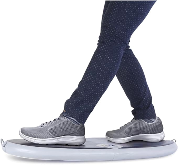 Wurf Board by JumpSport (Santa Cruz or Maui style) | Curved Air-Spring Anti-Fatigue Mat for Standing Desk Users | Stress-Relieving Desk Accessory | Comfort In Motion