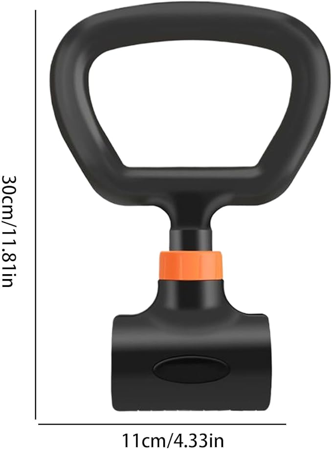 Dumbbell Grip Handle - Innovative Kettlebell Converter, Heavy Duty Workout Attachment | Workout Accessories Adjustable Exercise Equipment Attachment, Stable Muscle Building Adapter, Compact Gym
