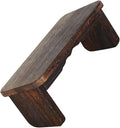 Toyvian Meditation Bench Lightweight Wooden Stool for Home Use Non-Slipping Kneel Mat for Meditation Prayer and Yoga for Living Room and Bedroom
