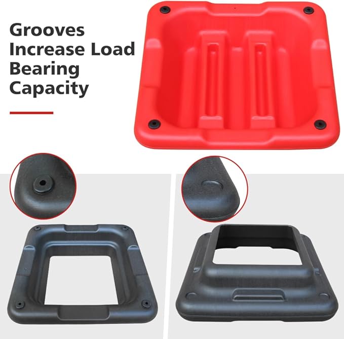 Adjustable Height Step Platform for Aerobics and Fitness Training with Non-Slip Surface