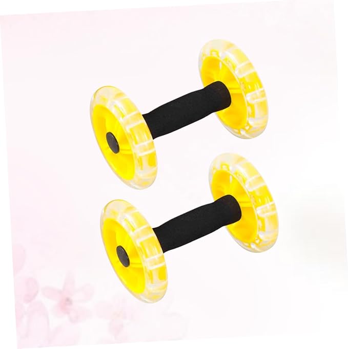Weight Loss Equipment Exercise Roller Small Dumbbell Weights Home Dumbells Exercise Roller Wheel Fitness Wheel Equipment Fitness Device Scroll Wheel