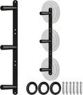 Wall Mounted Weight Plate Holder - Fit 2inch Olympic Weight Plates, Protective Rubber Pad