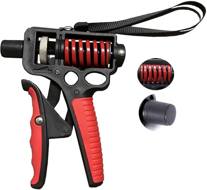 Grip Strength Trainer 11-360LBS - Ergonomic Forearm Strengthener for Fitness/Rehabilitation/Rock Climbing