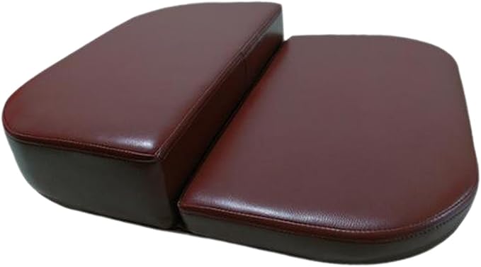 Folding Meditation Bench Prayer Kneeler Stool Comfortable PU Leather Portable 18.90x11.02 inch for Adults Home Yoga
