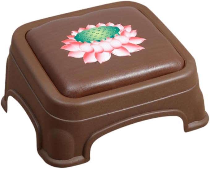 Kneeling Bench Meditation Bench Traditional Chinese Home Decoration Prayer Bench with Cushion for Kneeler Studio Home