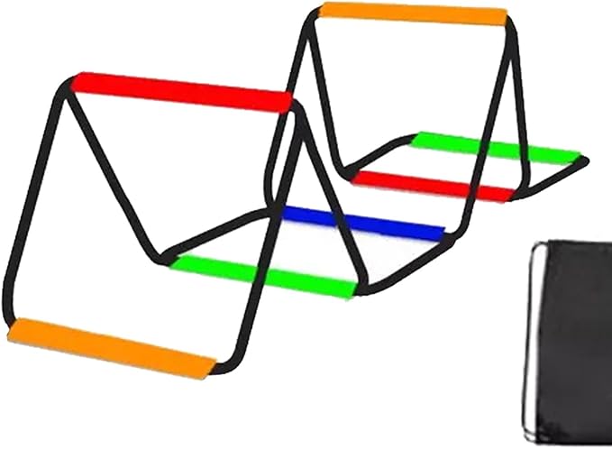 Portable Agility Ladder for Soccer and Volleyball Workout