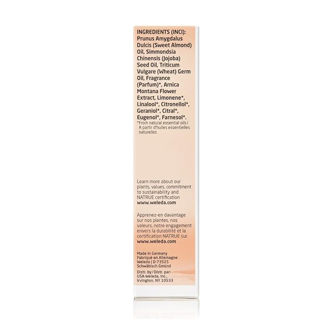 Weleda Stretch Mark Pregnancy Massage Oil,3.4 Fluid Ounce,Plant Rich Oil with Vitamin E,Sweet Almond,Jojoba and Arnica Oils,(Pack of 2)