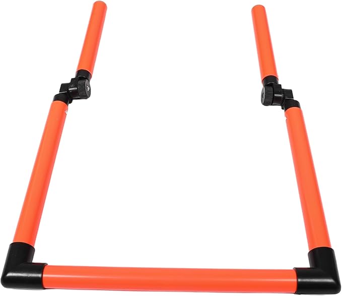 Milisten Agility Training Hurdles Speed Hurdles for Jump Training Agility Drills Equipment for Athletes Soccer Basketball and Sports Workouts