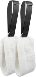 2X Pilates Straps for Reformer Resistance Bands Soft Exercise Straps, Pilates Equipment Accessories for Home, Studio