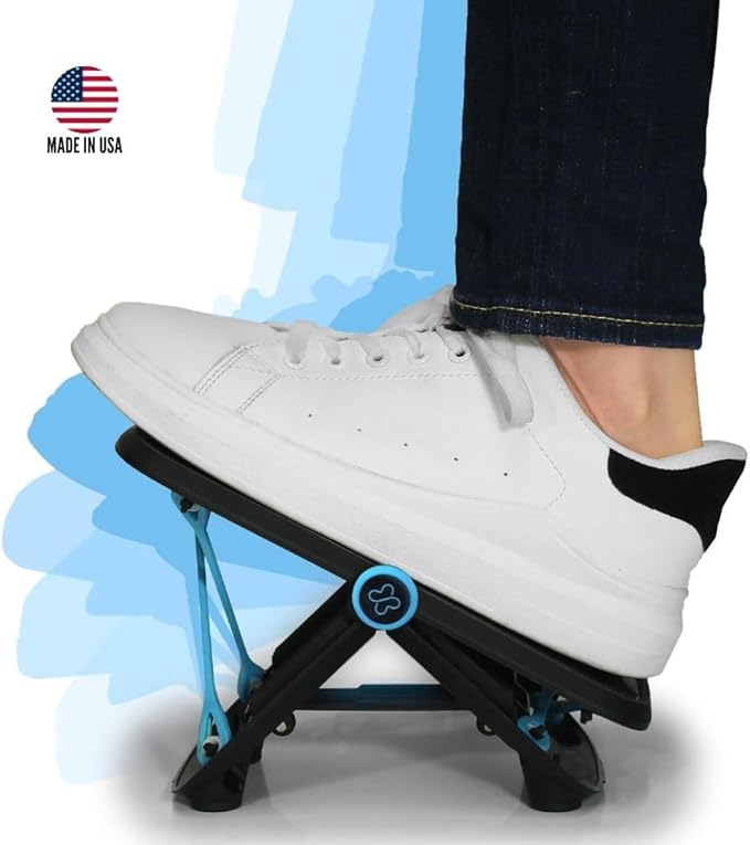 by TS Medical - Portable Foot and Leg Exerciser - Exercise at Home or During Travel to Support Circulation, Range of Motion, Mobility and Muscle Tone
