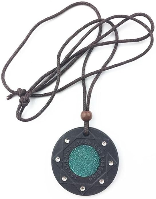 Volcanic Energy Stone Protection Necklace,Reiki Meditation Necklace(43mm)