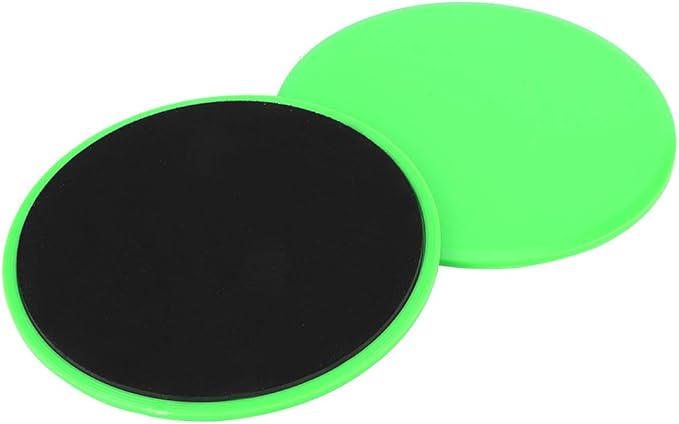 Core Slider, Balancing Stability Challenge Exercise Slider, Portable for Traveling, Foam Side for Hardwood Floors, Plastic Side for Carpets or Lawns