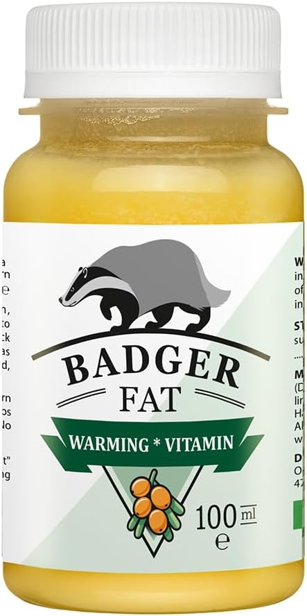 Cream-Gel “Badger Fat” Siberian Sea Buckthorn Oil Pine Resin Vitamins 100ml
