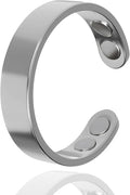 Auvulis Migraine Ring,Stainless Migraine Ring Suitable for Men and Women,Adjustable Fatigue Relief Sleep Aid Magnetic Acupressure Ring,Vitality Ring for Migraines