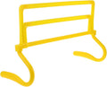 DECHOUS Adjustable Soccer Agility Training Hurdles Set with Folding Design, Speed and Football Training Equipment for Athletes and Drills, Yellow