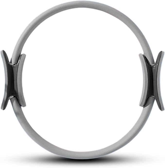 Pilates Ring for Full Body Workouts - Fitness Circle with Dual Padded Handles - Non-Slip, Lightweight, Durable Exercise Ring for Core | | 14.96 Inch