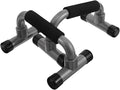 VALICLUD H-shape Parallettes Bars Push up Stands, Non-slip Fitness Pushup Board Comfortable Grip, Portable Exercise Equipment for Home Chest Training and Strength Workouts