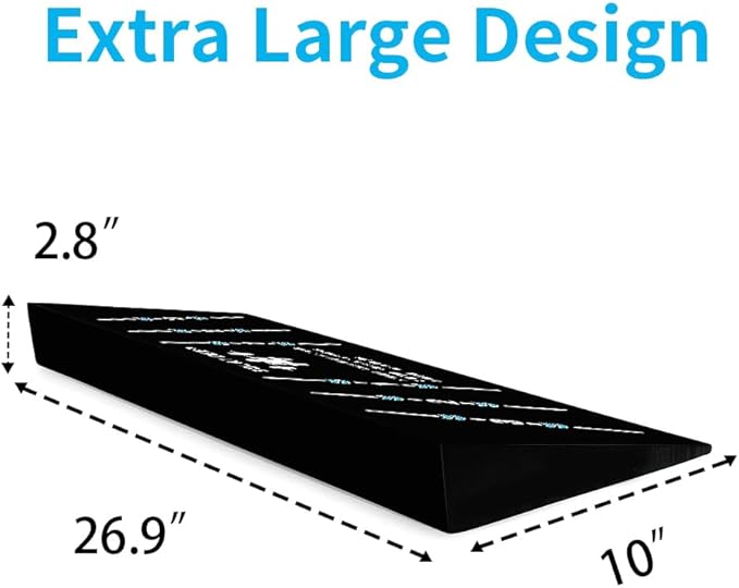 Slant Board for Weightlifting and Calf Stretching - Non-Slip Heel Elevated Squat Wedge Block