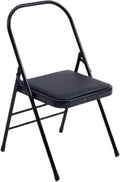 Yoga Chair,Easy to Carry and Store,Soft Sponge Cushion,Foldable Pilates Chair,for Indoor and Outdoor Yoga Studios(Color3)