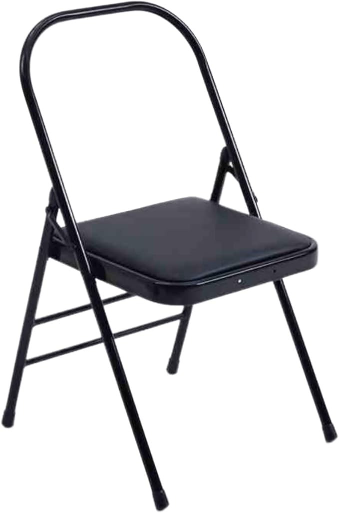 Yoga Chair,Easy to Carry and Store,Soft Sponge Cushion,Foldable Pilates Chair,for Indoor and Outdoor Yoga Studios(Color3)