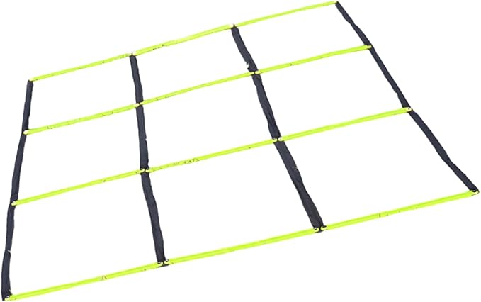 Multifunctional 9 Grids Agility Ladder for Sports Training Fitness and Footworks Drill Agility Train Enduring Balances Cores Skill Development