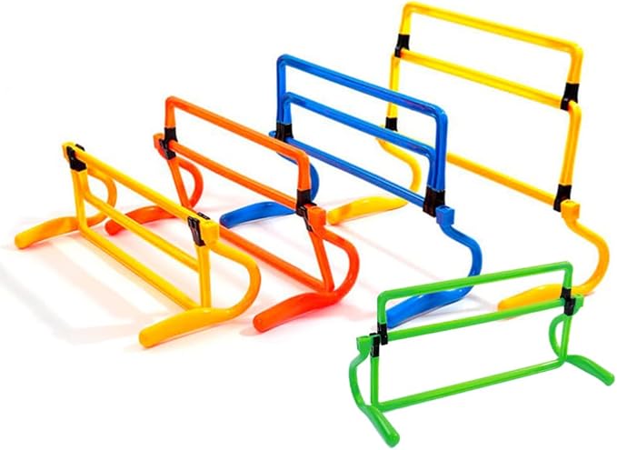 BESPORTBLE Removable Training Hurdles, Agility Ladder Speed Training Equipment, Soccer Training Agility Hurdles(Yellow)