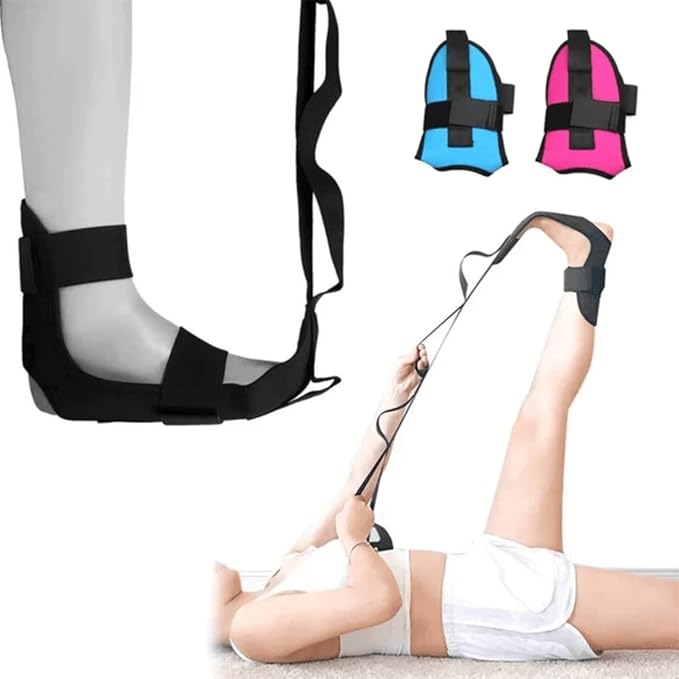 Stretching Strap with Loops and Detachable Foot