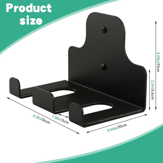 Vertical Barbell Wall Rack | Heavy-Duty Bar Holder for Garage Gym | Space-Saving Mount Organizes 33mm Bars（Commercial & Home）