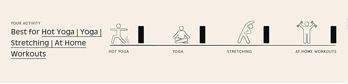 Retrospec Solana Yoga Mat 1" Thick w/Nylon Strap for Men & Women - Non Slip Exercise Mat for Home Yoga, Pilates, Stretching, Floor & Fitness Workouts