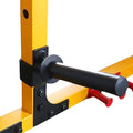Powertec Weight Plate Storage Horn for WB-PR Power Rack, 250 lbs Weight Capacity, Black (Set of 2) - Premium Gym Accessory for Power Racks - Innovative Gravity Locking System for Secure Storage