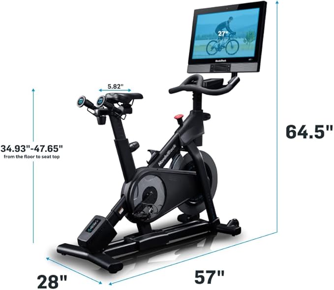 NordicTrack Commercial Studio Cycle Touchscreen for Interactive Studio & Global Workouts
