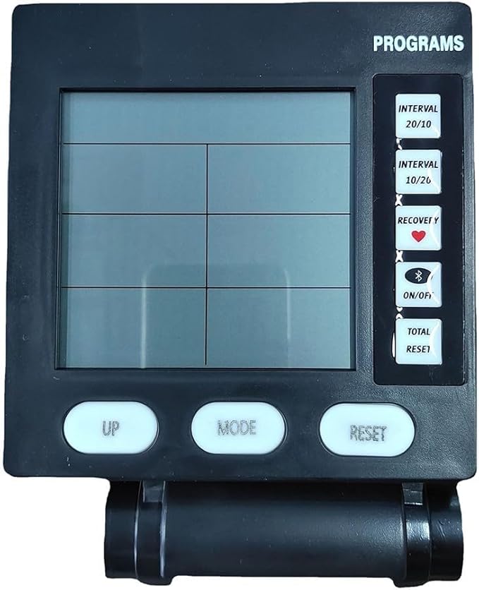 Rowing Machine Display Can Be Connected to The App Fitness Equipment Meter, Odometer Automatic Replacement Parts Speedometer Counter for Home Fitness Riding Bike Device(with Backlight)