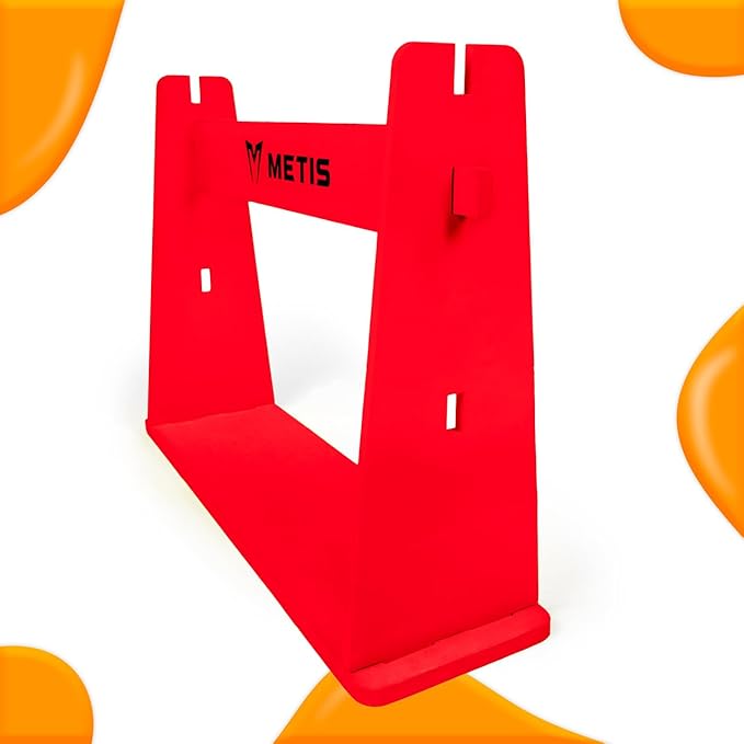 FORZA METIS Junior Foam Hurdles [Set of 4] – Adjustable Speed Training Hurdles for Young Athletes – Choice of 4 Vibrant Colors