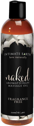 Intimate Earth Naked Massage Oil 4 oz