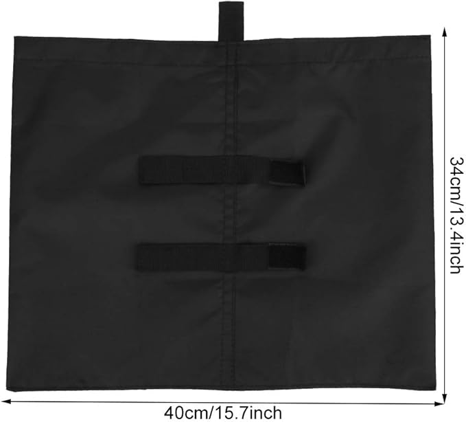 4pcs Oxford Cloth Black Tent Solid Sandbag Large Capacity Good Tight Outdoor Parasol Umbrella Sand Bag