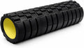 Firm Foam Roller 18 Inch x 5.5 Inch Hollow Core Design for Muscle Recovery, Stretching, Yoga, Workout Support, Black