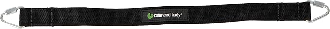 Balanced Body Medium Cotton or Padded Footstrap for Pilates Reformer, Compatible with Studio Reformer XSR or Revo Footbar, Pilates Equipment Accessory, 27.5 Inches