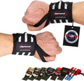 Rip Toned Wrist Wraps for Weightlifting – USPA & USAPL Approved 18" Wrist Straps for Powerlifting – Adjustable, Durable Gym Wraps with Thumb Loop – Quality Support for Men & Women